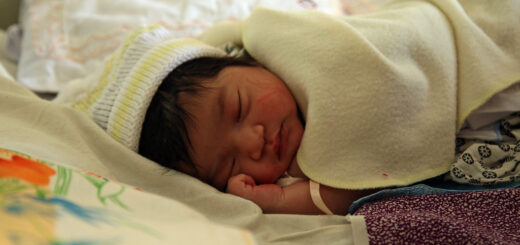 Newborn in hospital Sri Lanka